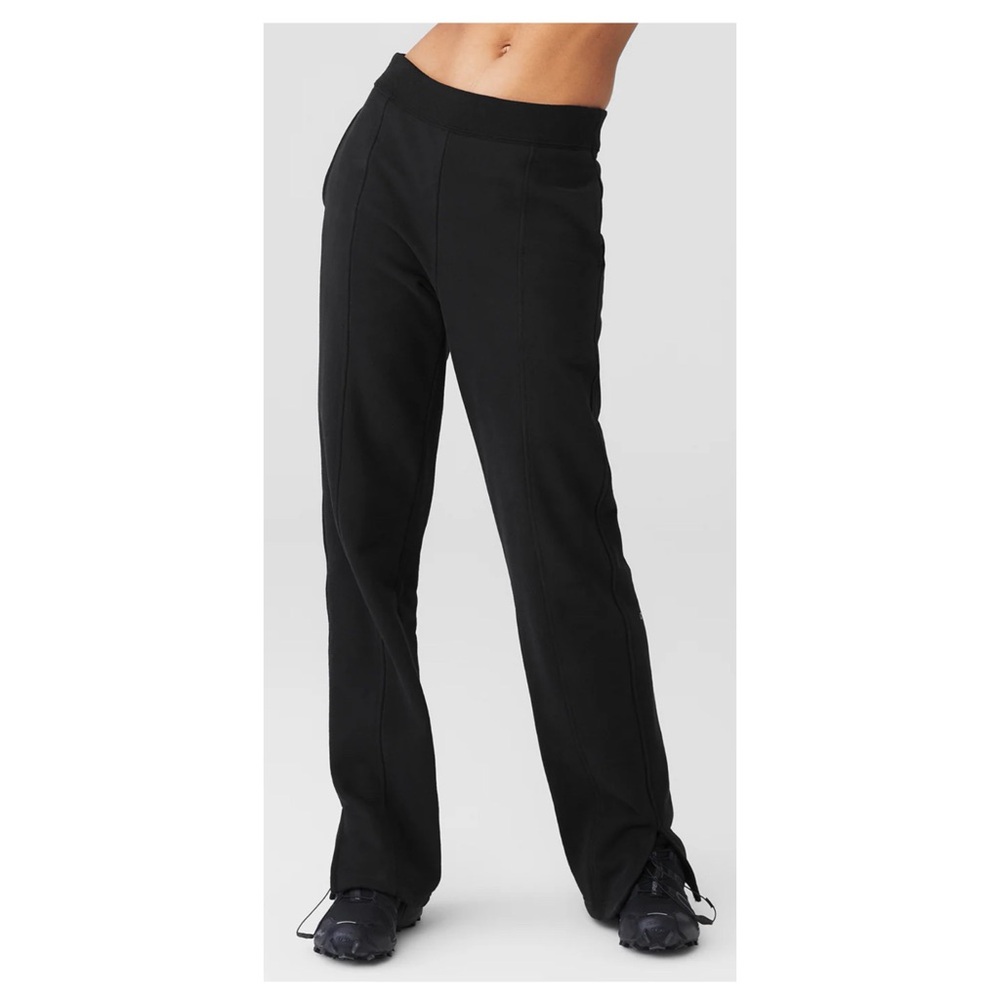 ALO Yoga High-Waist Free Time Straight Leg Sweatpants Size XS